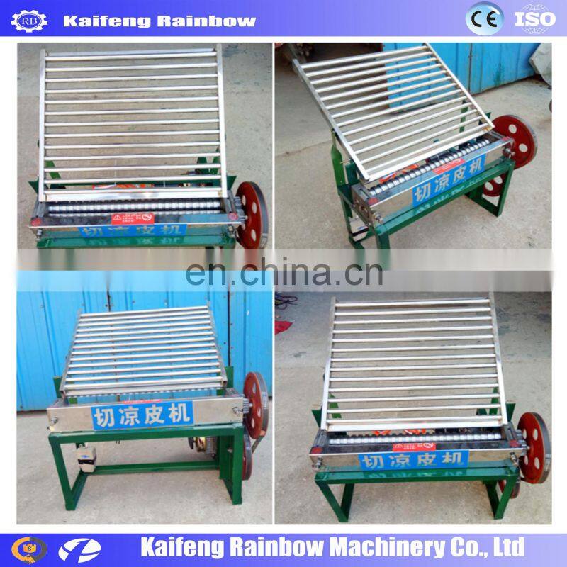 Manufacture Big Capacity sheet jelly slice machine/rice noodle slice machine