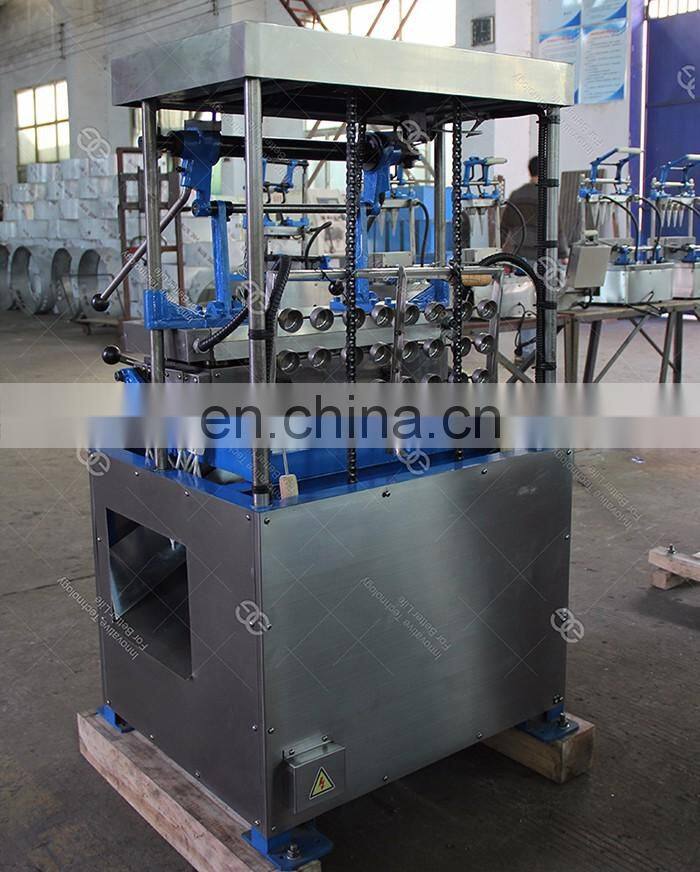 Commercial Hot Sale Semi Automatic Sugar Wafer Pizza Cone Making Equipment Ice Cream Cone Machine