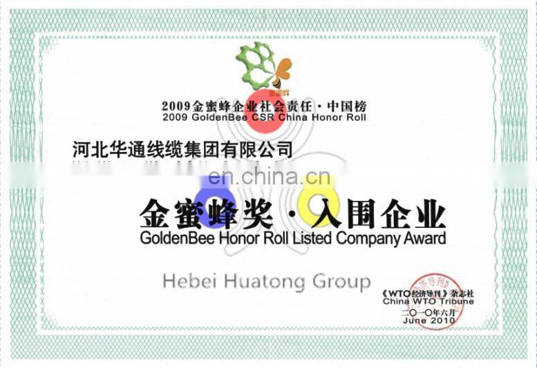 EN50618 tinned copper conductor 4mm 6mm solar panel cable