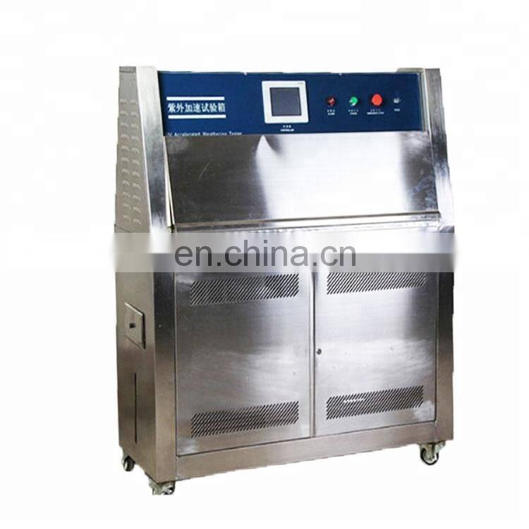 CE approved UV lamp accelerated weathering tester equipment / UV aging test chamber device manufacturer