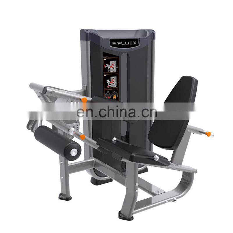 Sitting thigh flexion and extension comprehensive strength trainer commercial fitness equipment seated leg curl