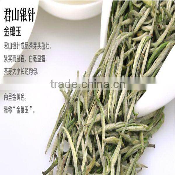 Jun shan yin zhen yellow tea organic traditional Chinese yellow tea