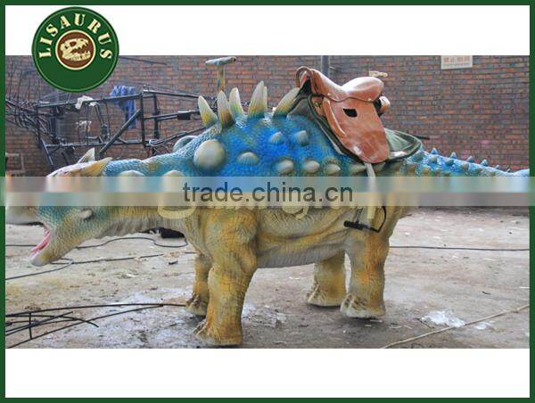 Lisaurus-J Park walking animatronic dinosaur ride for sale