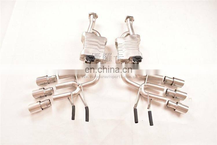 G class w463 six out lossless installation exhaust system fit for G350 G400 G550 G500 G800 G63 G65 G900 exhaust pipe