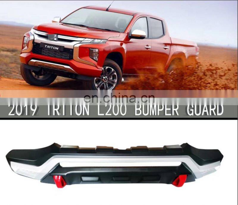 ABS with light front bumper guard protection for L 200 Triton 2019