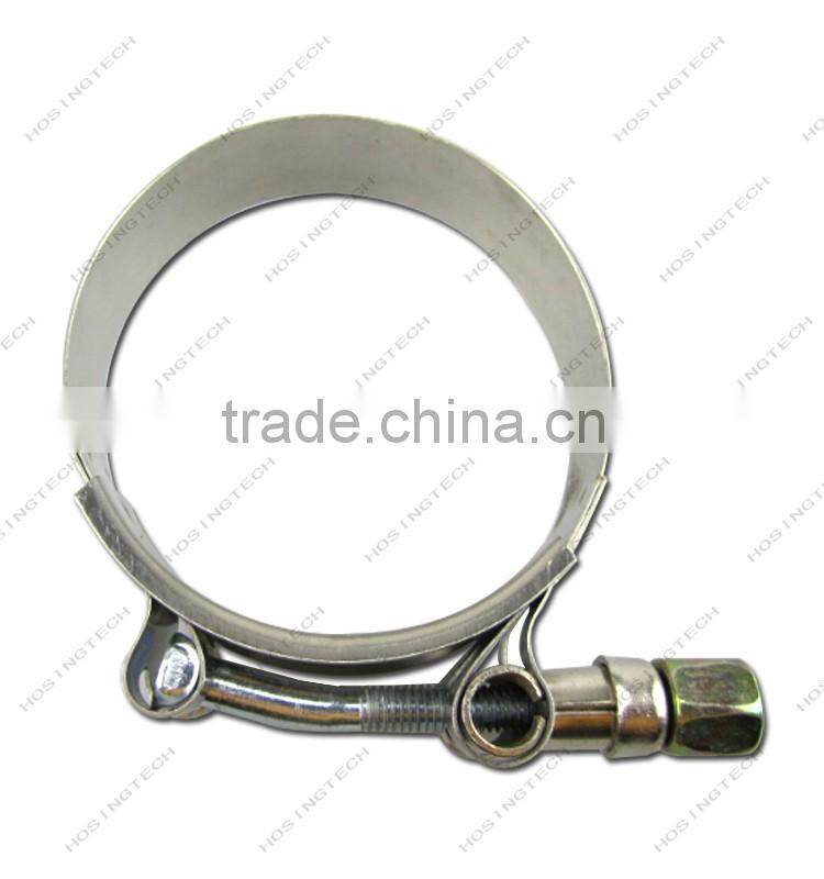 stainless steel T bolt spring hose clamp for car