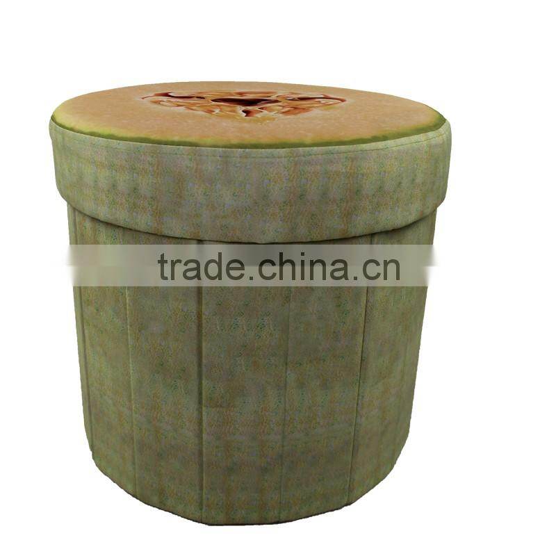 Home Docor Soft Handle Sturdy Storage Ottoman