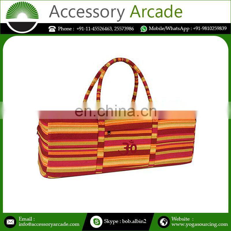 Eco Friendly Yoga Duffel Meditation Mat Bag