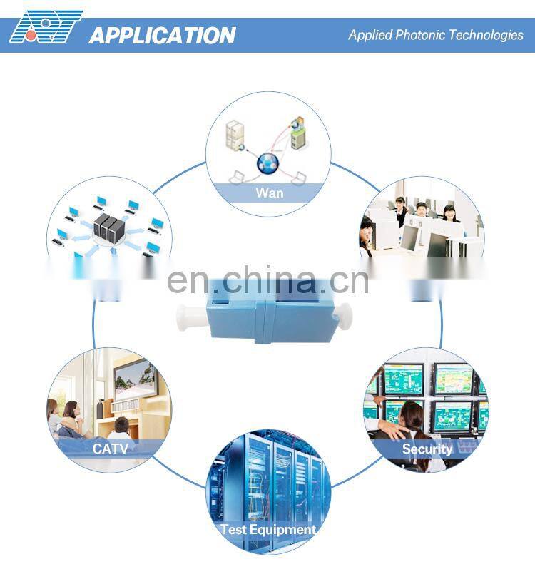 fixable LC / UPC male to female type Fiber Optic Attenuator adapter lc-upc