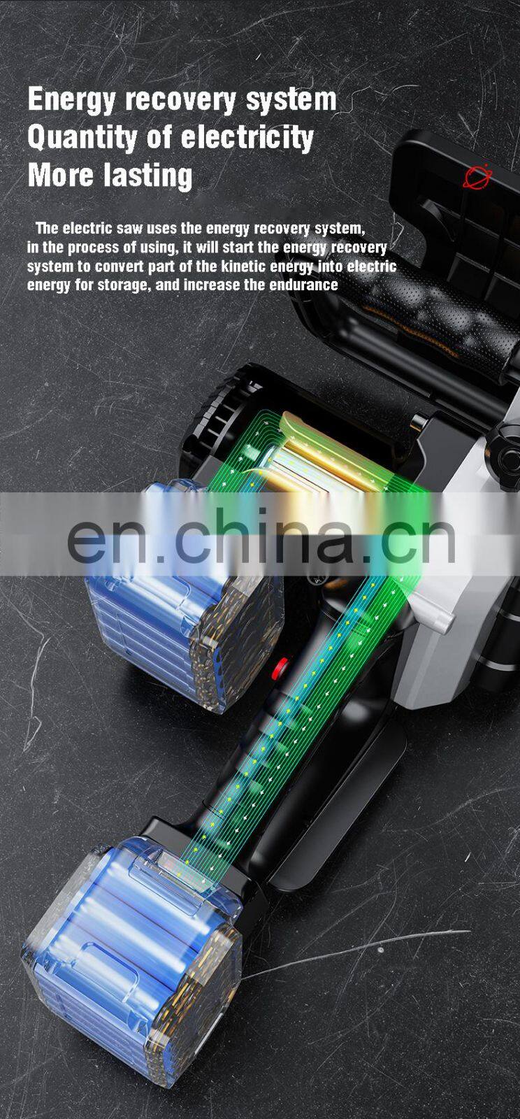 BWL15-2 portable gasoline electric cordless chainsaw lithium chainsaw chain saw