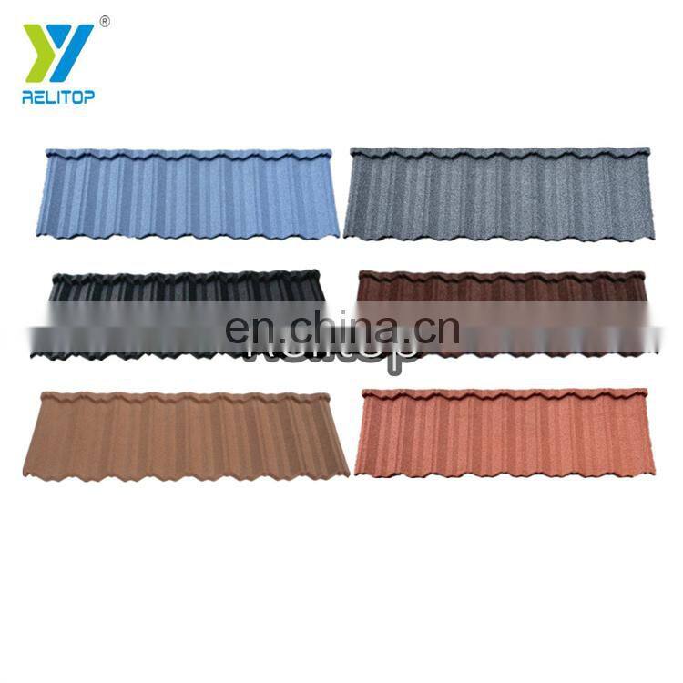 Customize Stone Coated Steel Roof Tile For Workshop Nonresidential Buildings Strong Sense Of Lines Nosen Tile Dropshipping