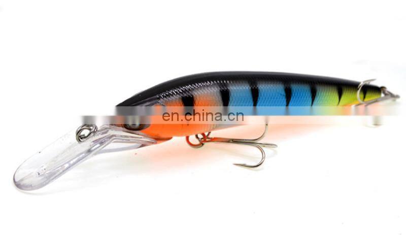 Amazon 17.5cm 40g Hard Plastic Deep Sea Trolling Fishing Minnow Spanish Mackerel Lures