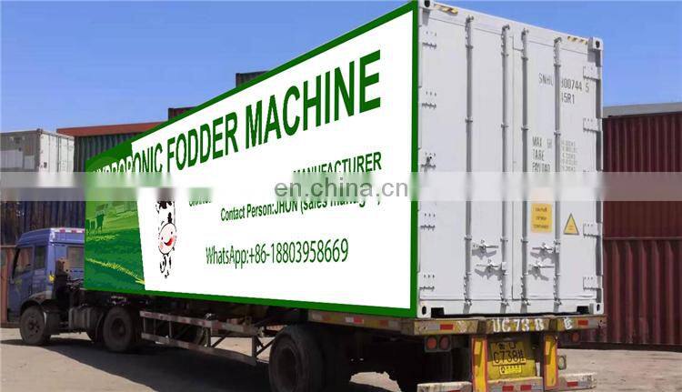 OrangeMech Automatic Hydroponic Fodder System For Cow Farm use with low cost