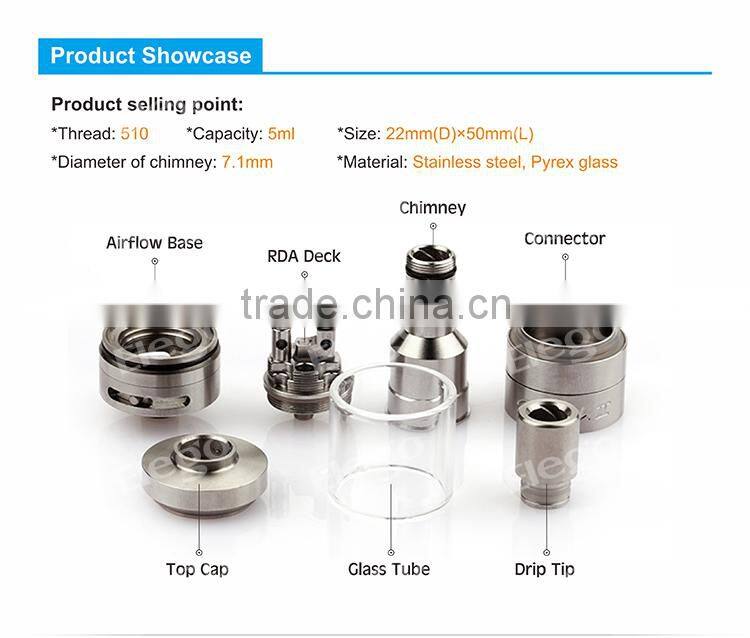 Factory price UD Goliath V2 rta zephyrus goblin mini in stock from Elego