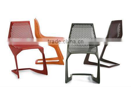 garden chair/stacking plastic rattan chair