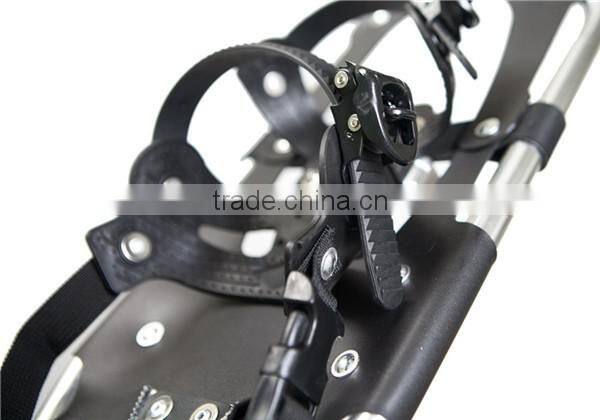 Performance Snowshoes with Pair Anti shock Snowshoes Poles With Carrying Tote Bag