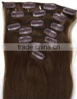 100% remy clip hair extension