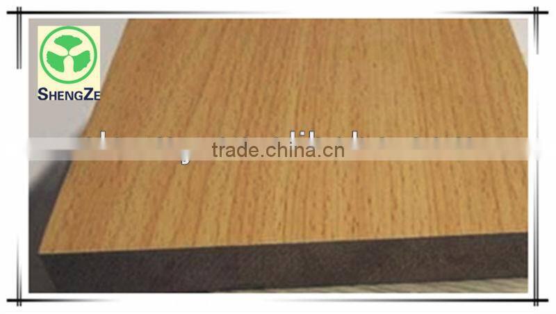 1220*2440mm melamine MDF with special size