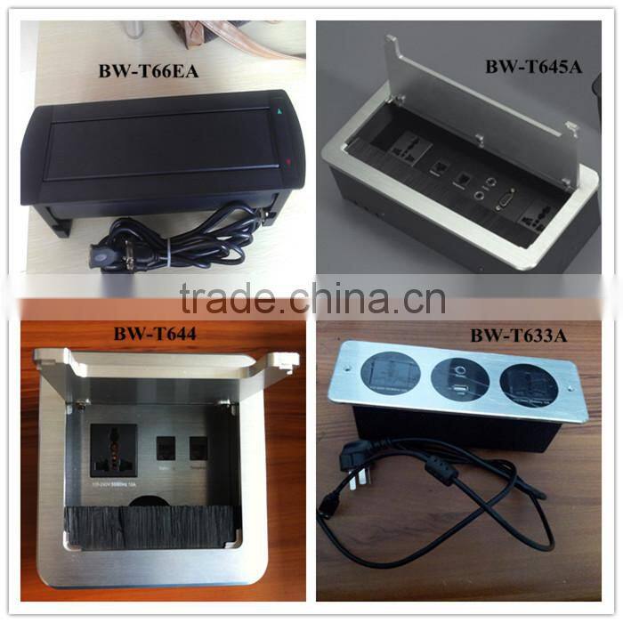 Tubular motor electric projector lift for audiovisual system