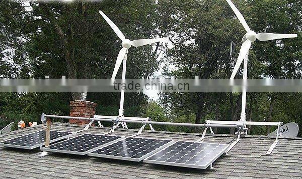 high output PV 800w wind solar hybrid power system