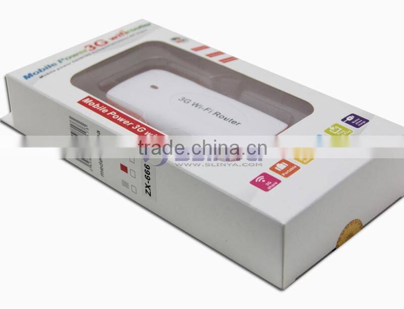 3 in 1 Multi-Function Power Bank 3G Wifi Router 3G Portable Wilreless Wifi Router for iPhone iPad Smart Phone