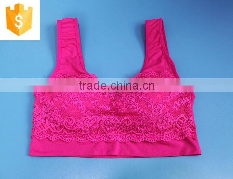 The High Quanlity Wholesale Sexy Push-up Padding Lace Bra Full Cup Breathable Lady Bra