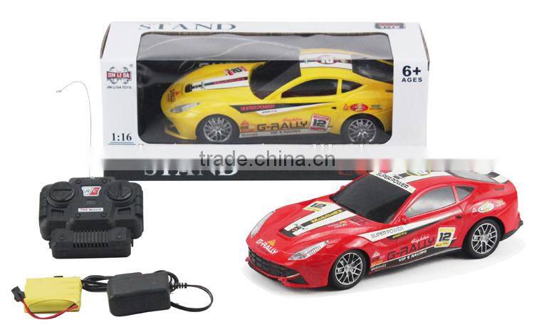 1:16 Four function remote control racing car toy