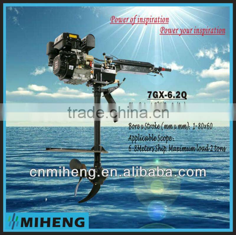 7GX-6.2Q 8HP 4-stroke MIHENG Gasoline electric outboard engine(4HP-20HP)