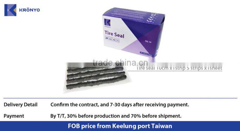 KRONYO used equipment motorcycle tire repair kit tubeless tyre seal