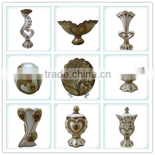 vintage looking resin candle holder