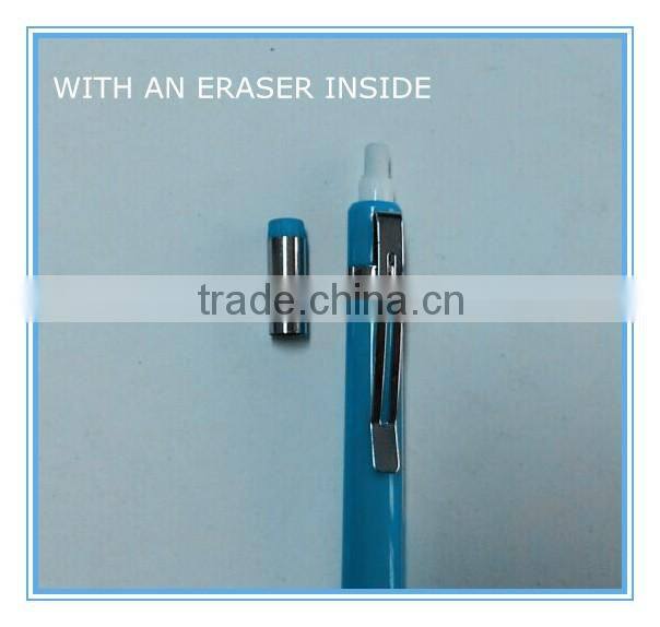 MECHANICAL, RETRACTABLE PENCIL WITH ERASER, CHEAP, FREE SAMPLE