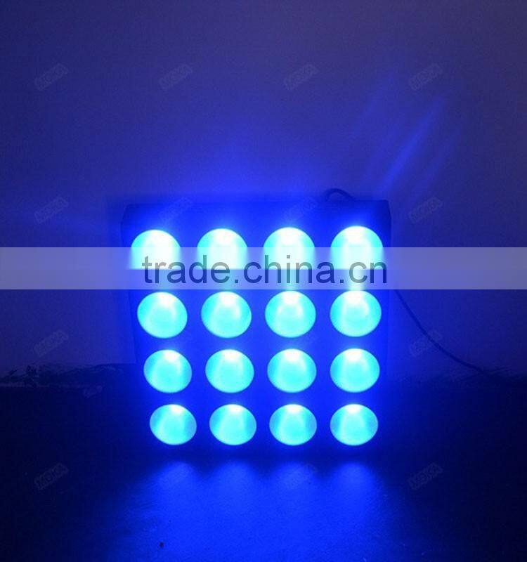 4Pcs/Lot 16 Heads 30W COB RGB LED Wall Washer Stage Lights Pixel Panel Matrix Blinder Light 4x4 Slim LED 3 in 1 Matrix Night Clu