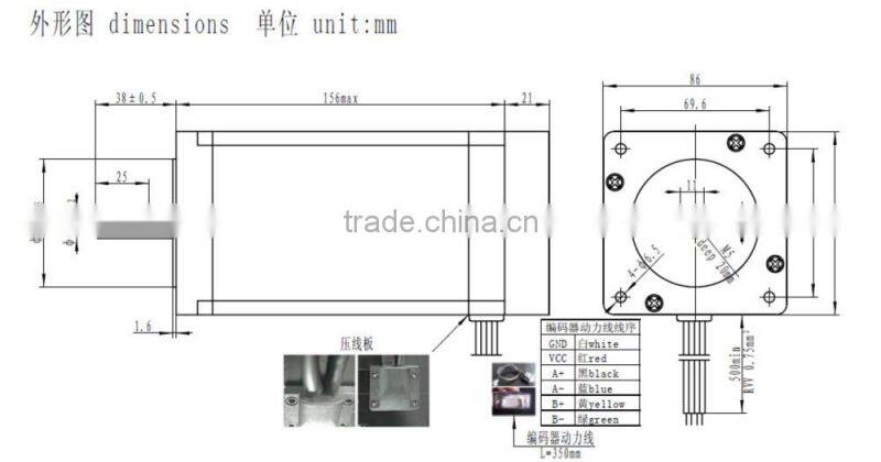 servo motor encoder ,largest rpm ,micro motor with encoder