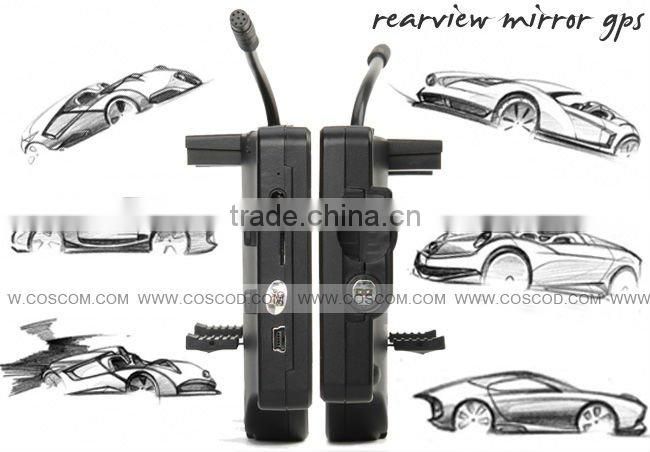 5 inch HD Car DVR with hd 720P and 180 degrees