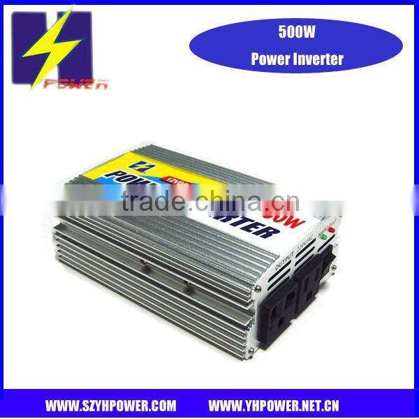 500W DC12V to AC110V/220V Power Inverter Modify Sine Wave