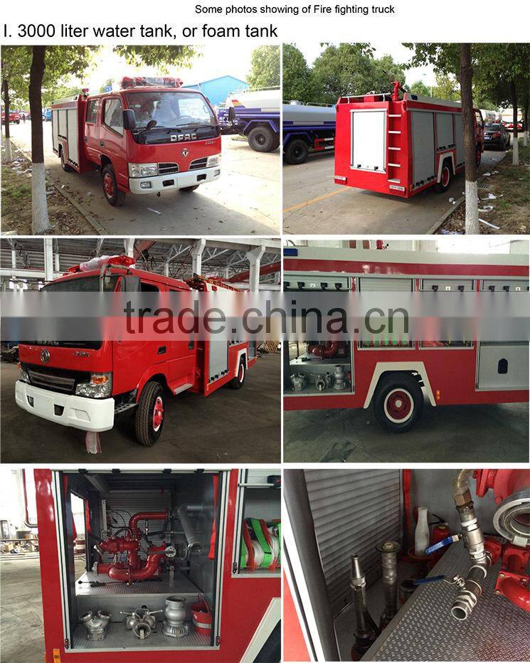 8000~10000 liter water/foam fire trucks for sale in europe