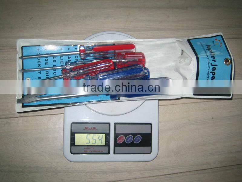 good quality activator transparent PP handle bit holder screwdriver