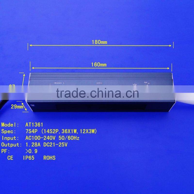 AC100V 220V 28W 7x4 Waterproof Led Power Supply For LED Street light