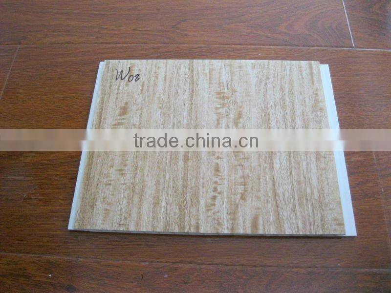 wooden design pvc ceiling panel (with different colors)