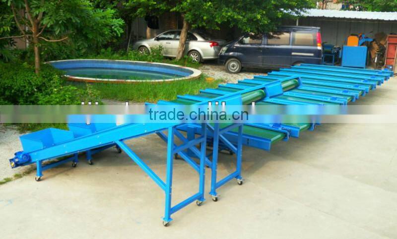 Adjustable Inclined Movable Belt Conveyor/ Horizontal Belt Conveyor
