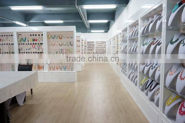 White Turquoise Bead Bangle Set Silver Leaf Turquoise Stone Bangle