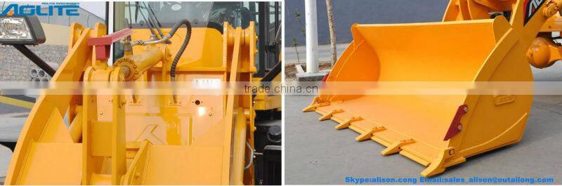 AOLITE 927FZ tractor front end loader with snow blower