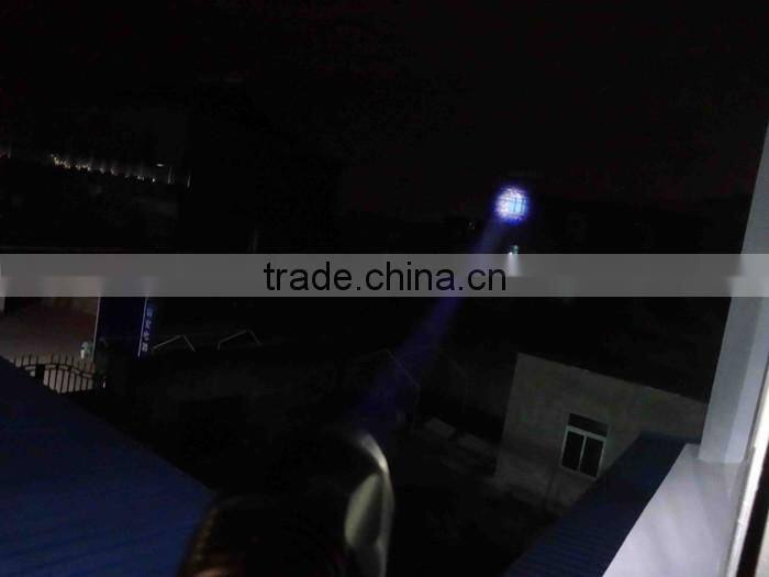 best R3 250 LM rotating zooming multiple mode rechargeable led flashlight