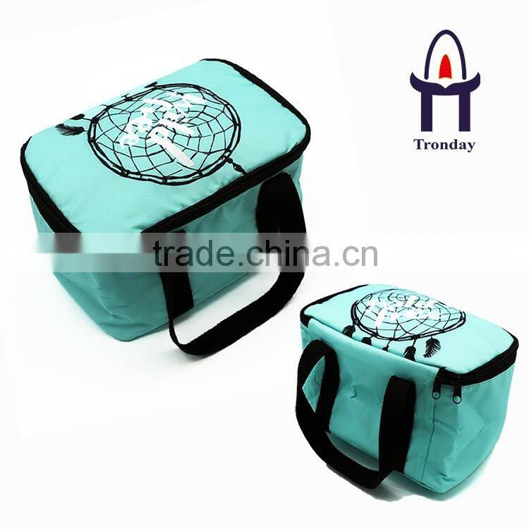 Promotional 600D insulated cooler bag for frozen food