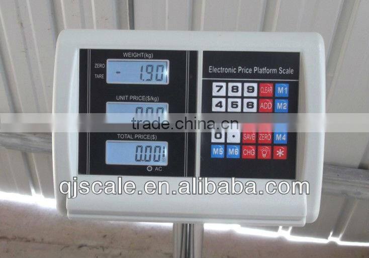 300kg platform scale electronic weigh weight 300kg weighing platform scale