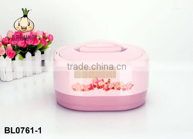 WOODEN OR FLOWER PRINT ABS FOOD WARMER