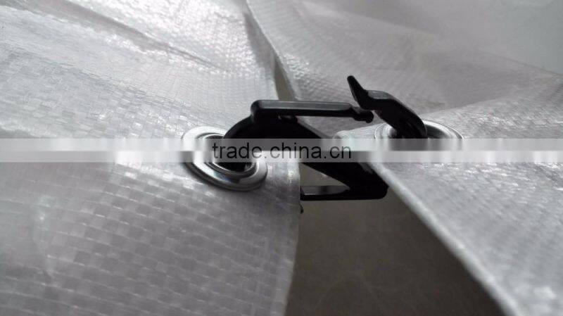 Plastic Double S HOOK shade net bird net anti hail net cherry cover S clip