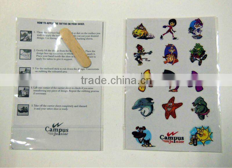 temporary tattoo sticker