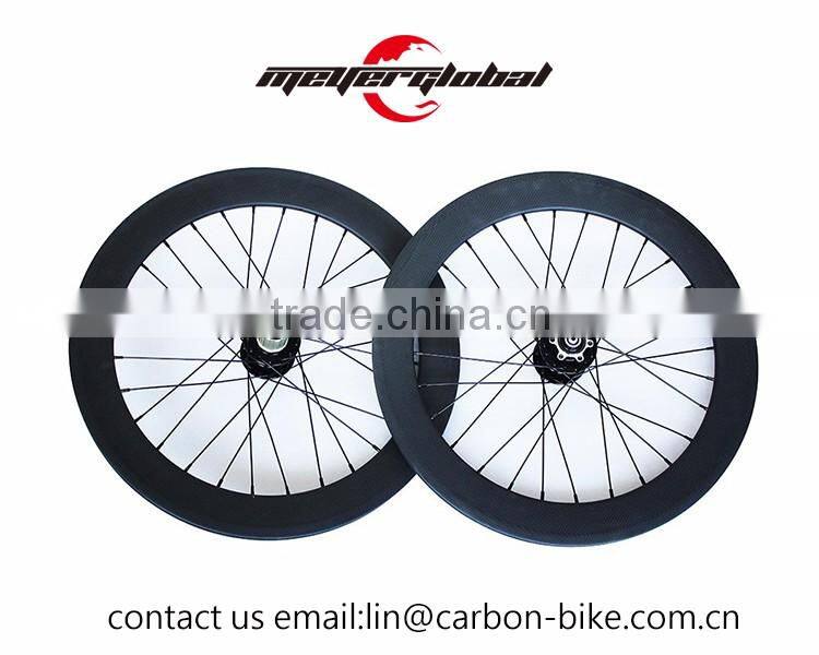 MeyerGlobal 20 inch bicycle wheels 3k matte disc brake cheap bmx carbon 50mm clincher wheelset 3k glossy 451 wheels D041/D042