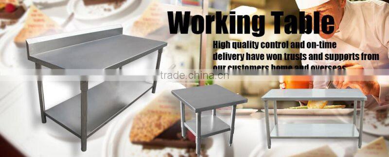 Customized Stainless Steel Metal Tables Workforce Workbench